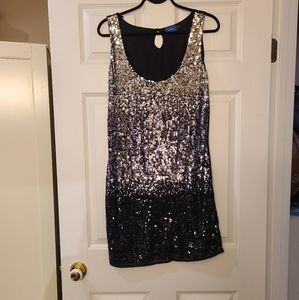 3/$75 - Gradient Sequence Dress - Mexx - XL